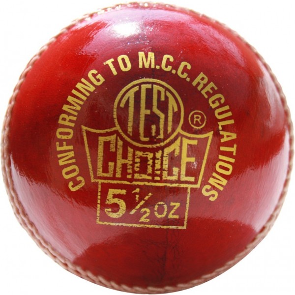 RS Robinson Test Choice Cricket Ball (Red)